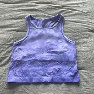 Lululemon Ebb to Street Cropped tank